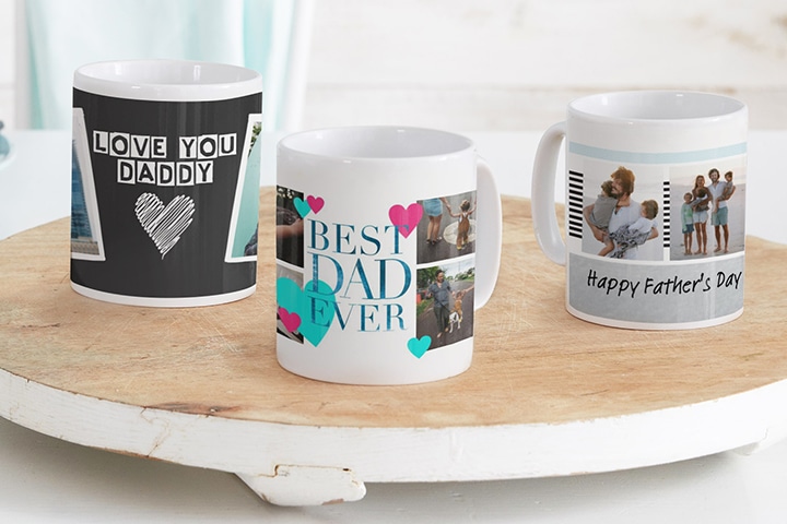 Collage photo mug