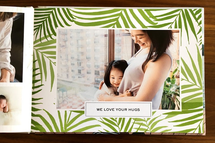Mother's Day photo book 