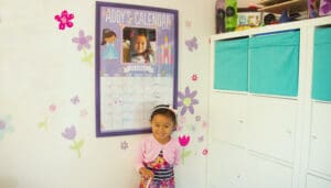 PERSONALISED DRY ERASE POSTER CALENDAR DIY