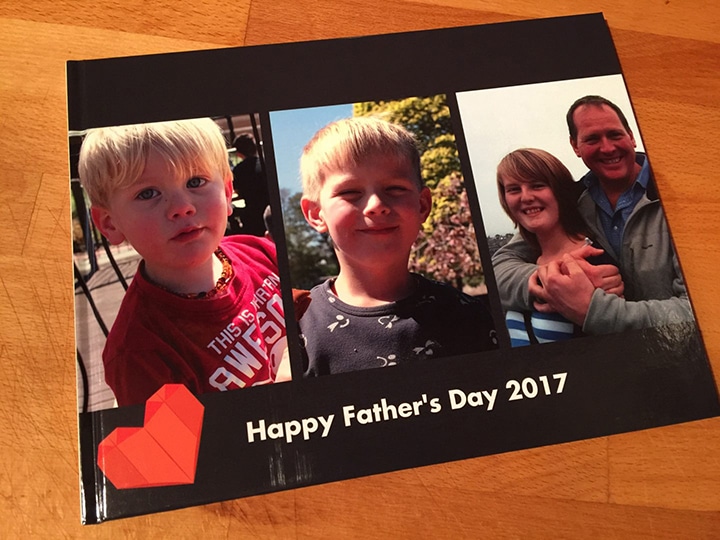 Personalised Father's Day gifts - Photo Book 