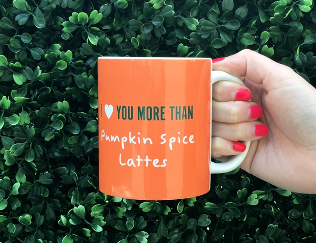 10 Mugs to Make for Pumpkin Spice Season!