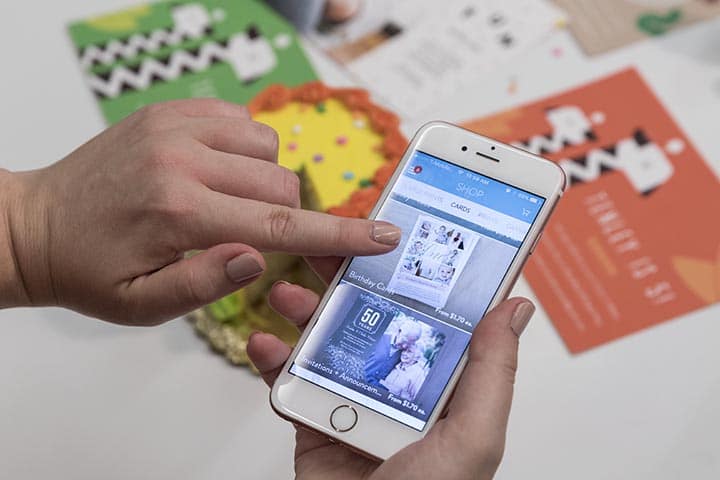 Party Prep with Personalised Invitations in the Snapfish App!