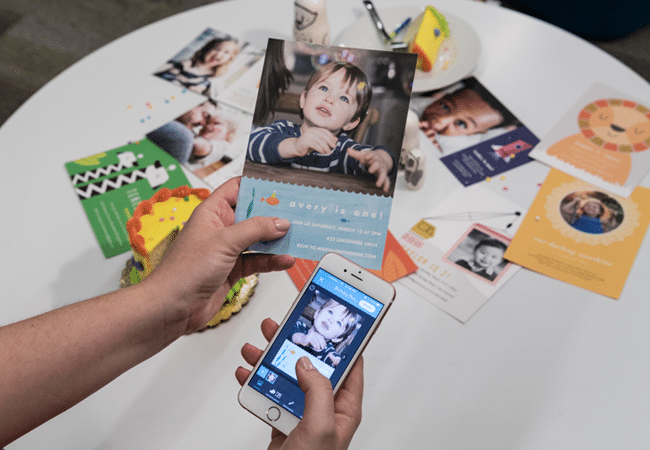 Party Prep with Personalised Invitations in the Snapfish App!