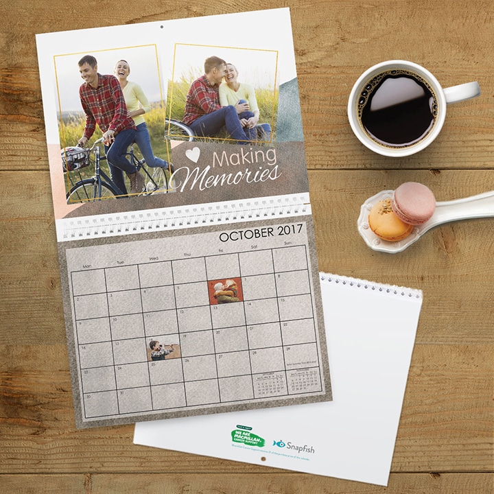 Personalised calendars, the gift that gives all year long!