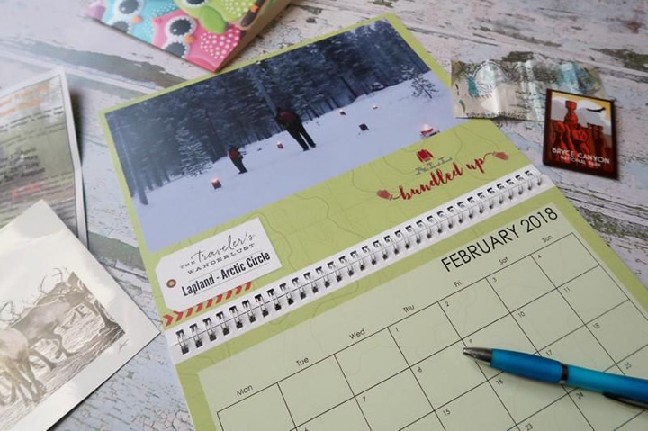 Make 2018 an organised year with Personalised Calendars!