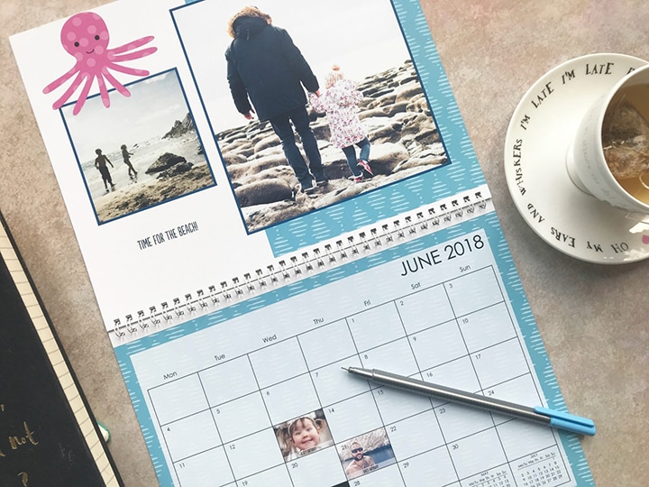 Make 2018 an organised year with Personalised Calendars!