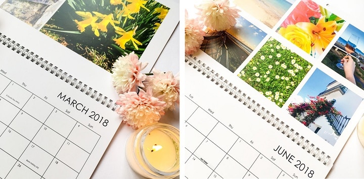 Make 2018 an organised year with Personalised Calendars!