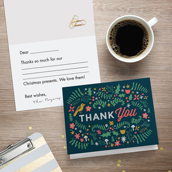 Send your Thank You Cards in style!