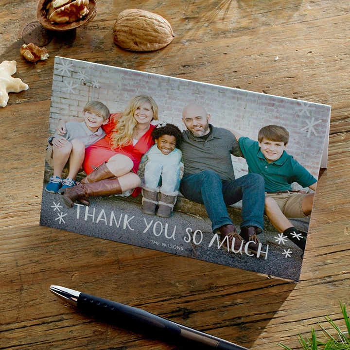 Send your Thank You Cards in style!