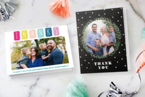 Send your Thank You Cards in style!