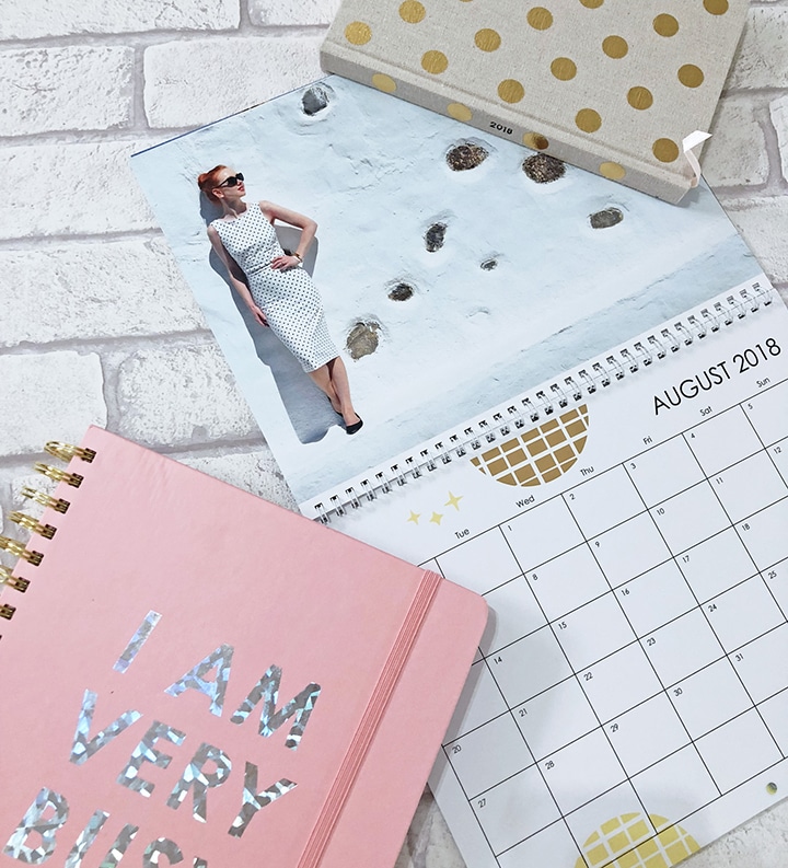 Make 2018 an organised year with Personalised Calendars!