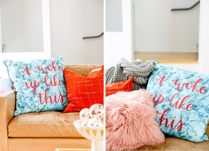 4.  Hand-Lettered Cushions: Pretty Crafty 🎨🎨🎨🎨