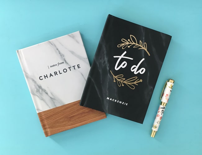 7 Custom Notebooks for Everyone on the Nice List