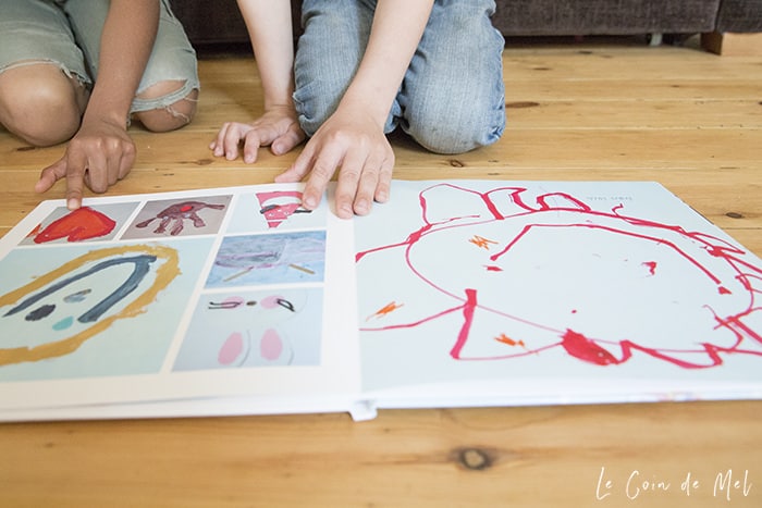 Creating Kids Art Photo Books With Le Coin De Mel