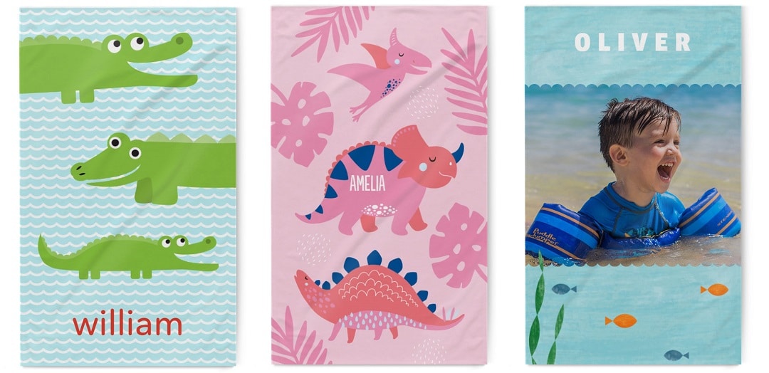 NEW Personalised Beach Towels - The Summer Essential!