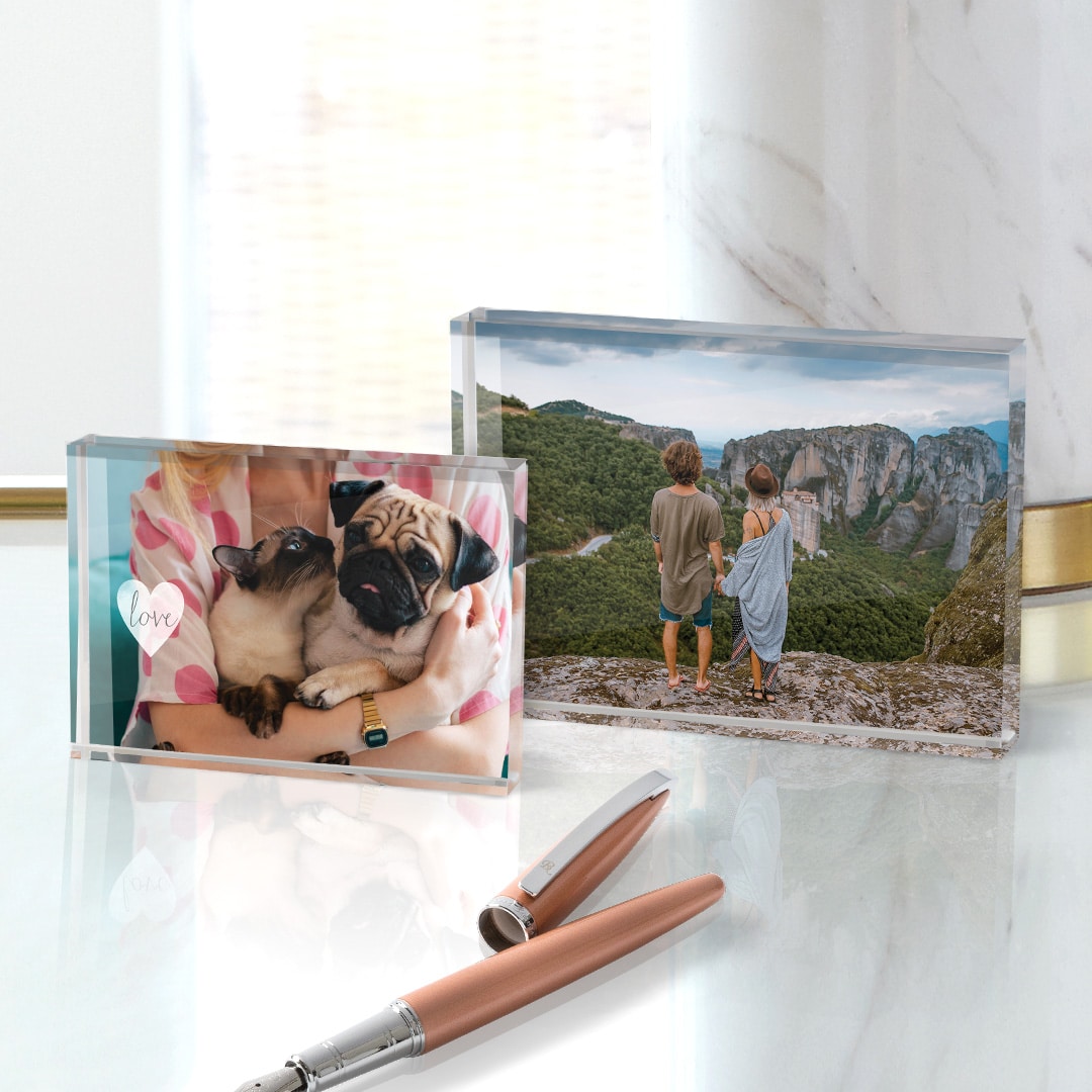 acrylic photo blocks