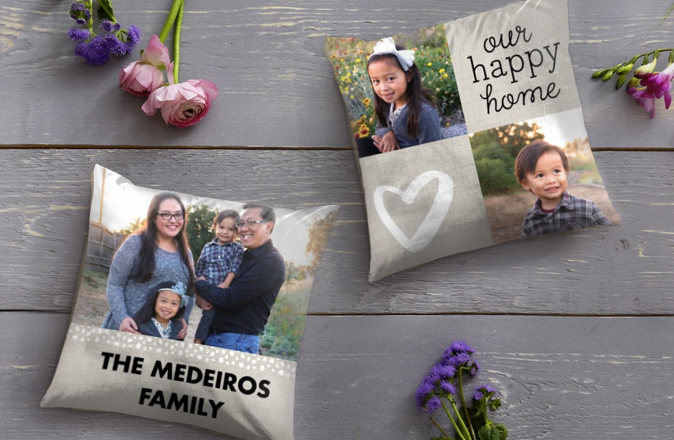 Create your perfectly personalized pillow