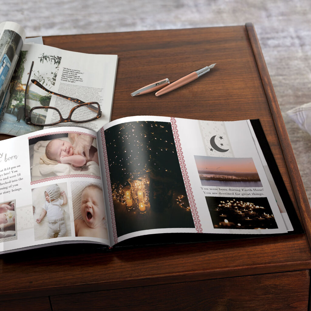 A photo book as unique as your baby