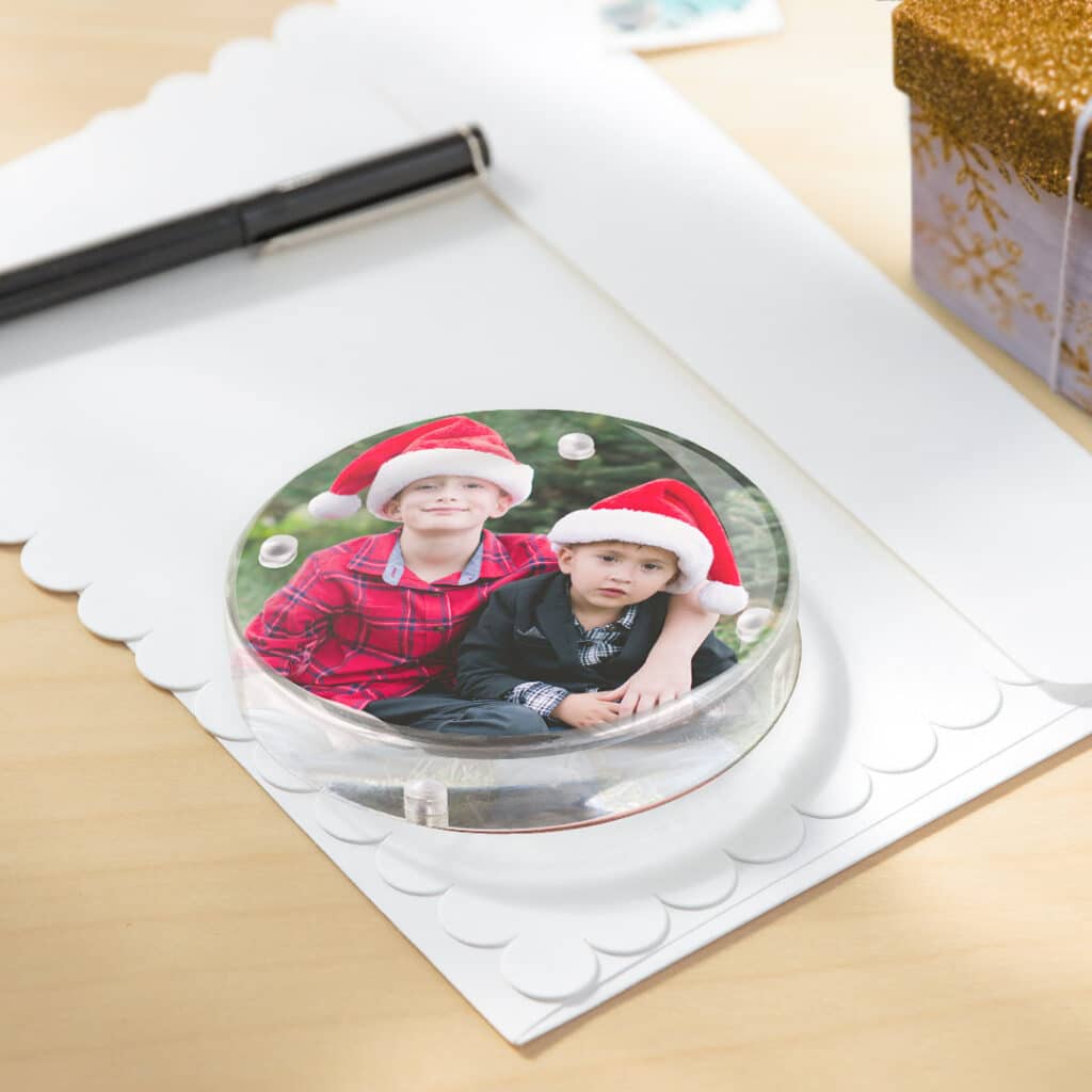 Personalized Acrylic Photo Paperweight