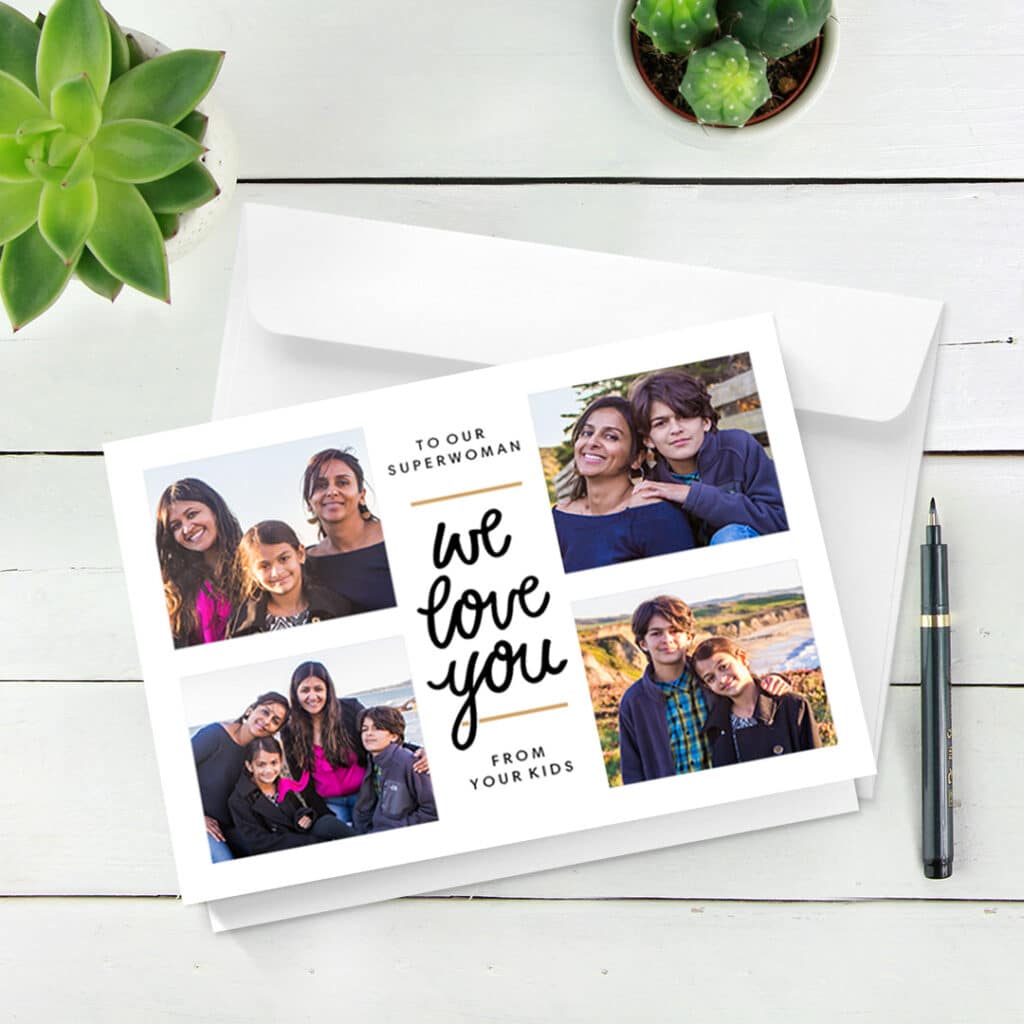 All Mom's are Superwomen aren't they? Create a Mother's Day card for your Super Woman with Snapfish (and your photos)