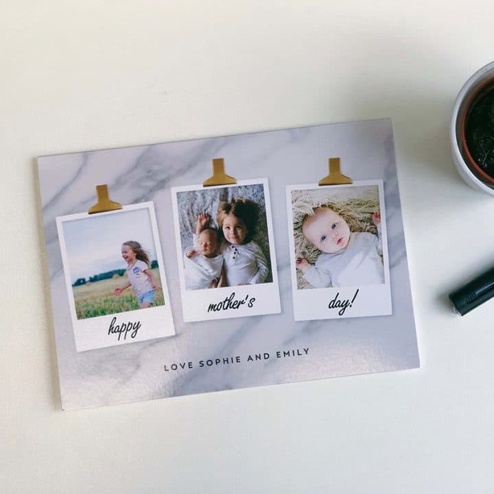 Photo Clip Collection - Personalized Cards for Mom