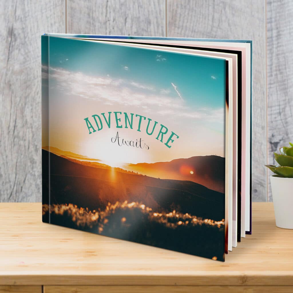 Our Adventure Book Photo Album Engraved Wood Cover, Photo Adventure Book,  Polaroid Instax Memories Book, Couples Adventure Scrap Book – Shiande  Creations