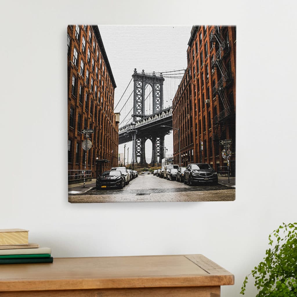 Canvas print of New York City