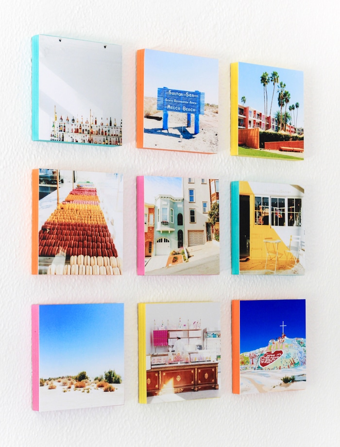 Small canvas prints of colorful scenes