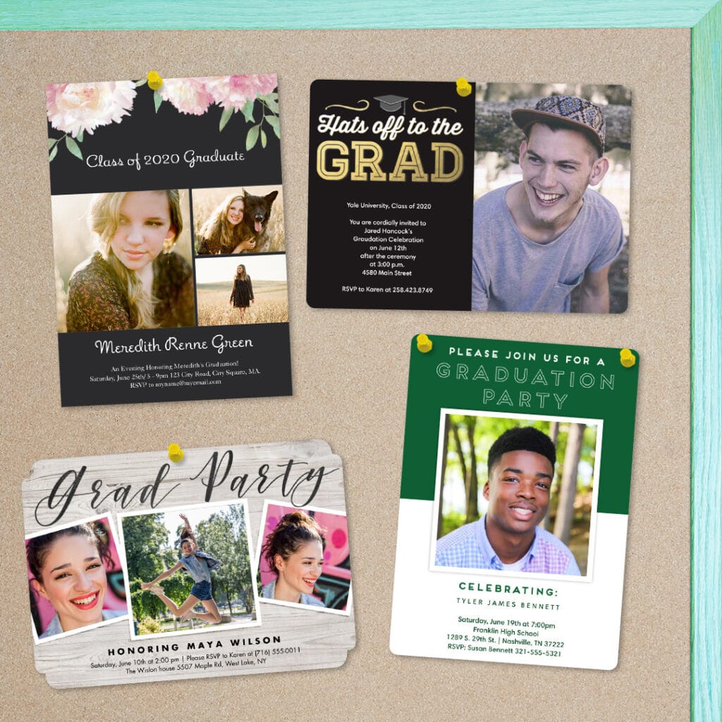 What information should you include on a Grad Invite?