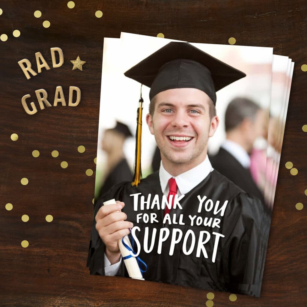 What should you write in a Graduation Thank You card?