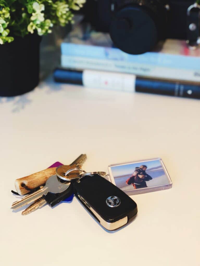 Photo keychain for Dad