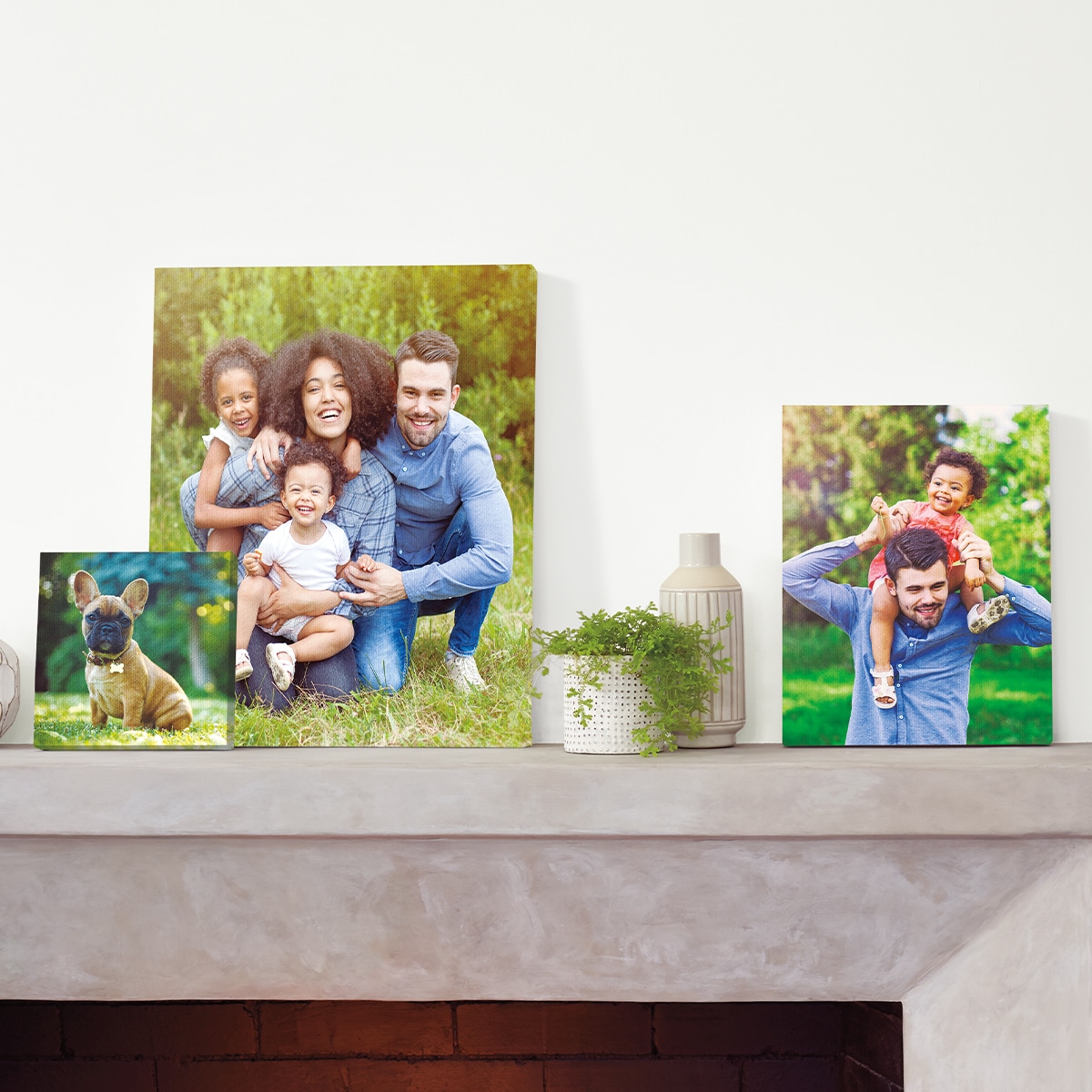 What are personalised canvas photo prints Snapfish UK