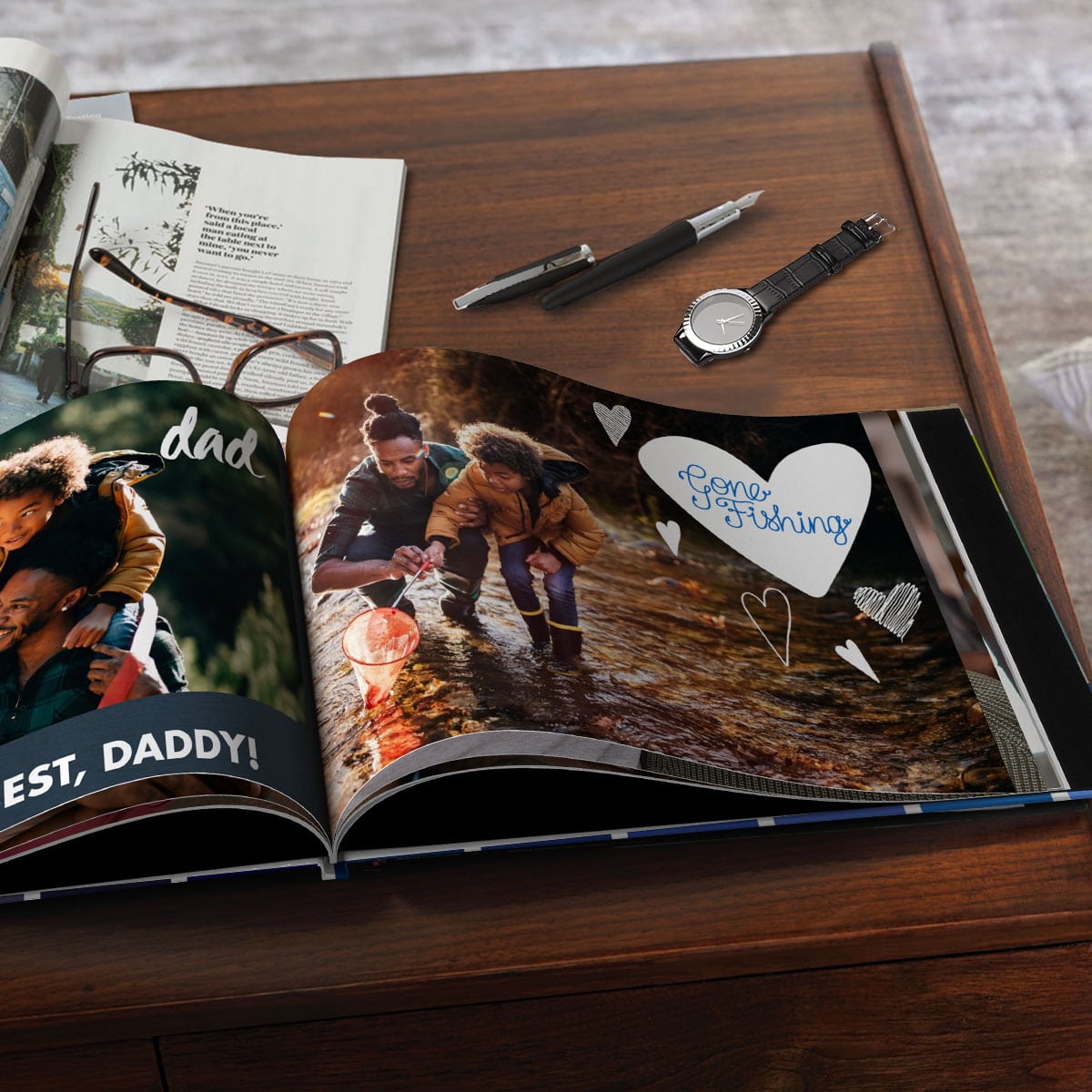 It’s easy to create unique, personalised Father’s Day gifts Snapfish UK