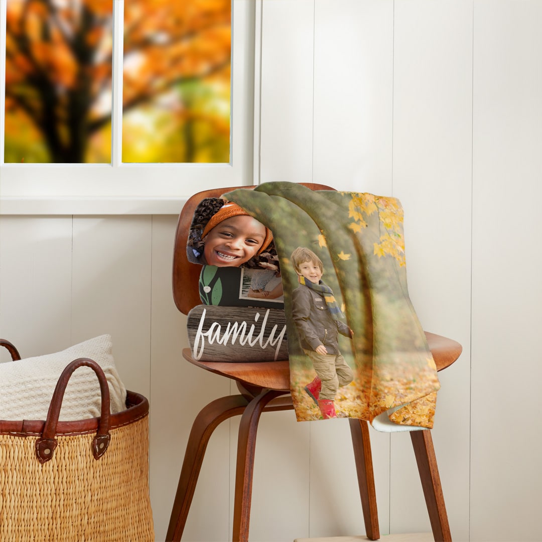Cosy custom blankets — picture perfect for autumn Snapfish UK
