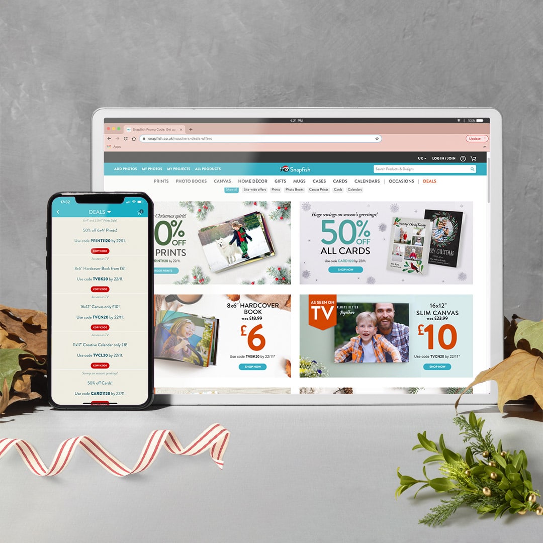 Snapfish Black Friday + Cyber Monday Deals Snapfish UK