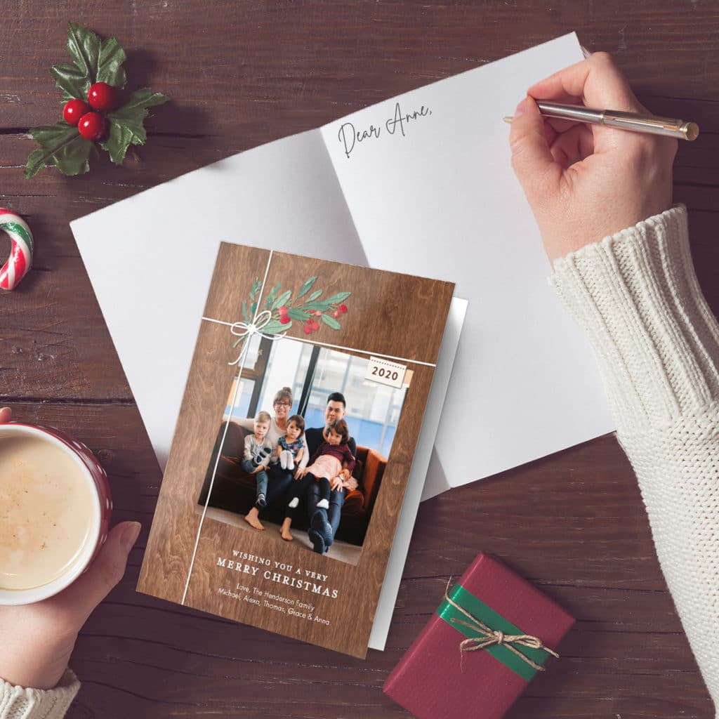 Идеи настроения на рождественскую открытку, чтобы написать в поздравлении