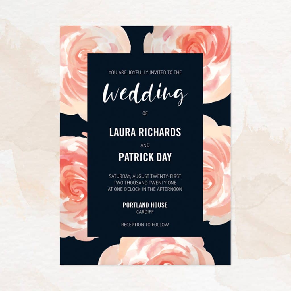 DIY Wedding Invitation Design Tips Snapfish UK