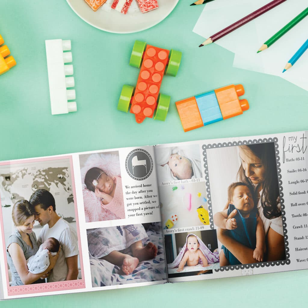 Baby's First-Year Photo Book Ideas — Mixbook Inspiration