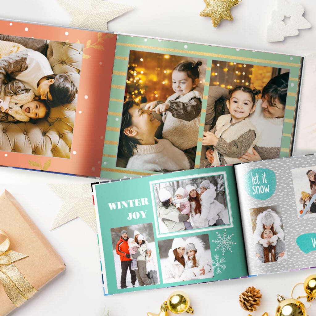 Create Christmas picture books with your photos