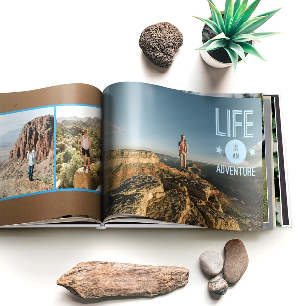 Document life goals in a photo book with Snapfish