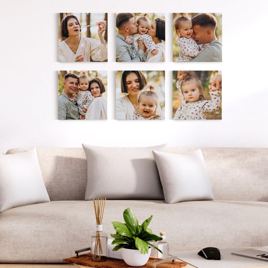 Create custom home decor with your pictures and Snapfish in minutes