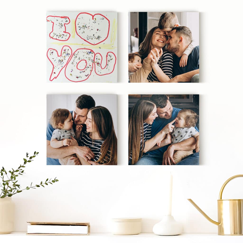 wall art made easy when you create custom designs on Snapfish