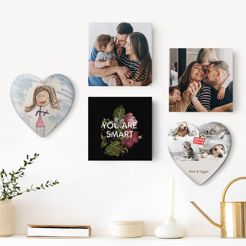 wall art made easy when you create custom designs on Snapfish