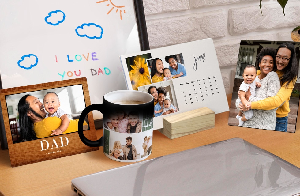 Create custom Father's Day Gifts on Snapfish For Less Than £10