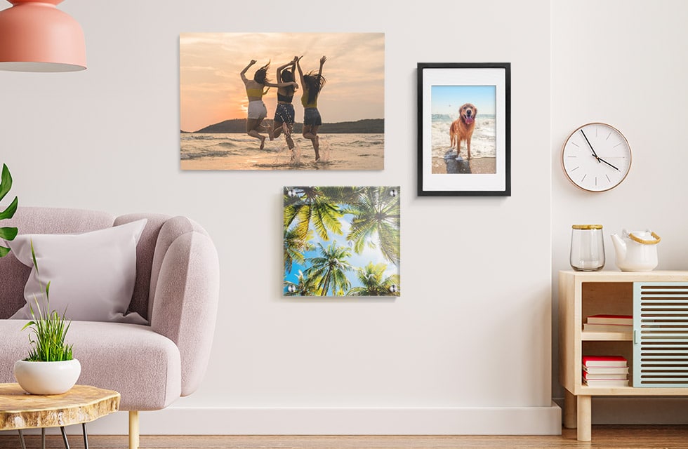 Customise your walls with unique Wall Art - made with your photos on Snapfish