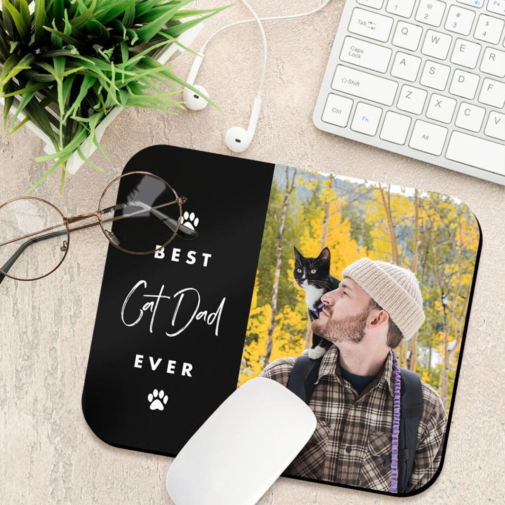 Create affordable, custom Father's Day Gifts on Snapfish like a personalized mousepad