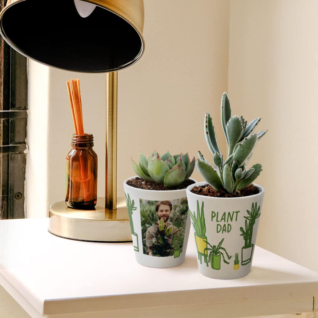 Create custom Father's Day Gifts on Snapfish For Less Than £10 - Create a Personalised Plant Pot