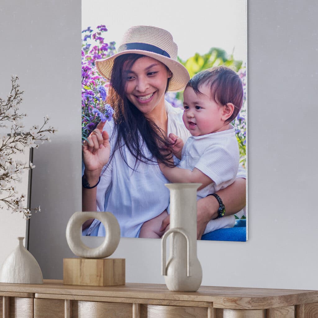 Print photos onto foam board prints with Snapfish