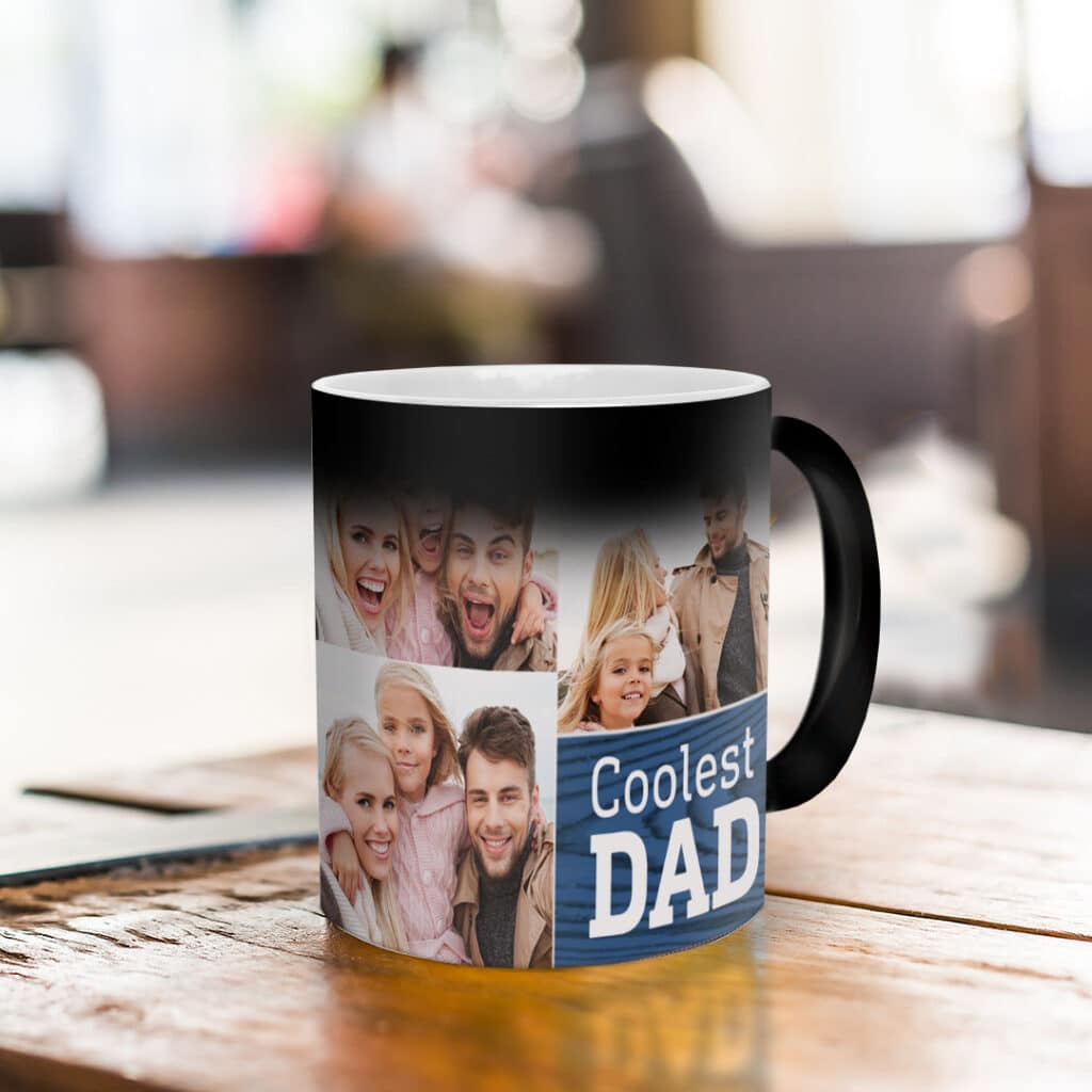 Create custom Father's Day Gifts on Snapfish For Less Than £10 - Make A Heat Sensitive Photo Mug