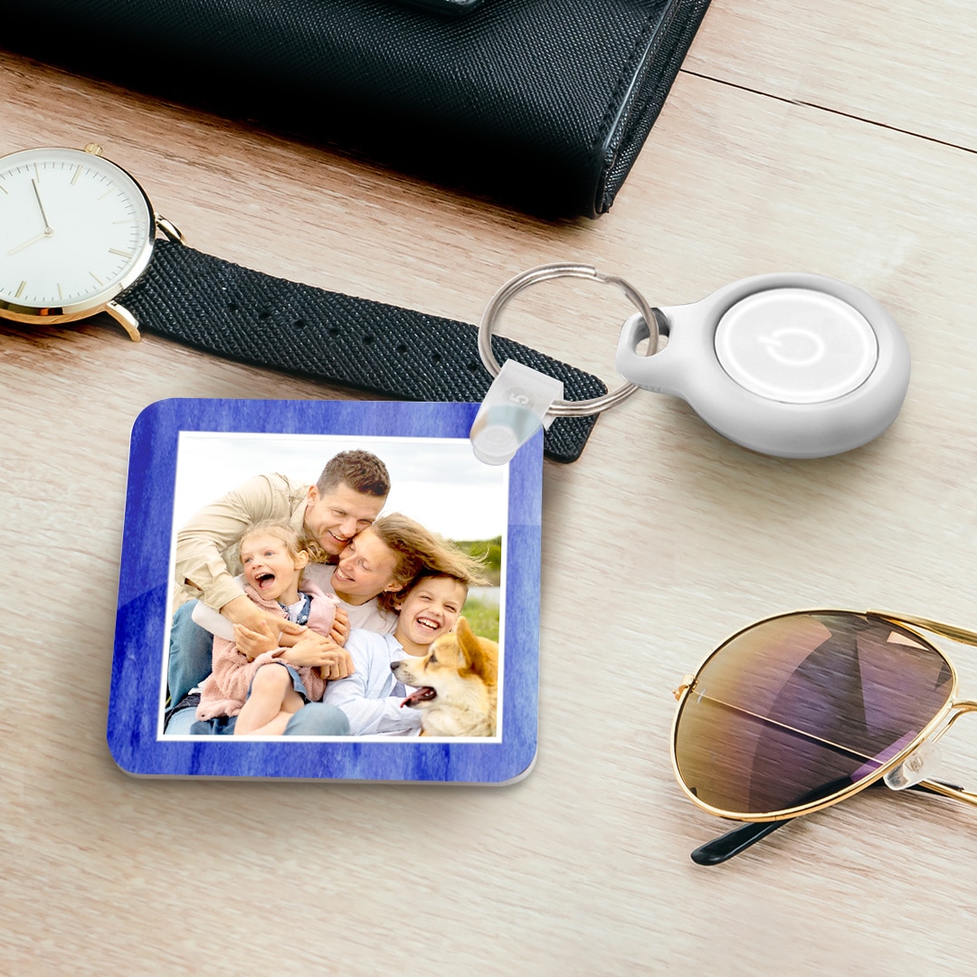 Square Keyring Inspiring Tips For Creating Custom Keyrings | Snapfish UK